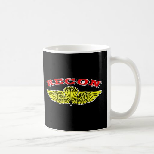 Recon Jumpwings Black Mugs