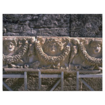 Reconstructed stone frieze of tragedy masks, Turke Full Color Flyer