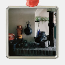Reconstruction of a pharmacy christmas tree ornaments