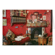Reconstruction of Sherlock Holmes's Room Greeting Card