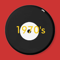 record, 1970's magnets