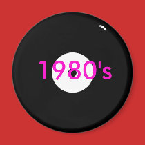 record, 1980's magnets