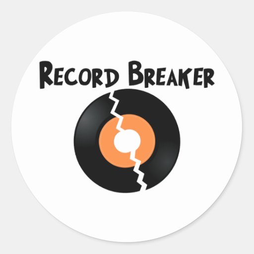 record_breaker_classic_round_sticker-r85
