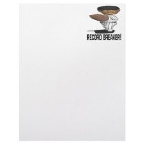 Record Breaker Letterhead Template