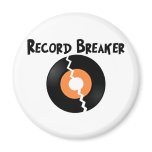 Record Breaker Magnet