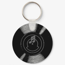 Record Keychain by litabug Record Keychain