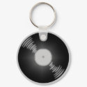 Record keychains by GiggleSnorts Record keychains