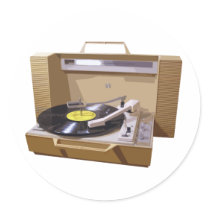 Record Player sticker by teebag Record Player sticker