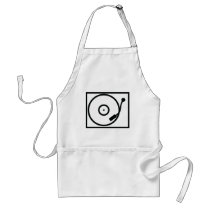 record player turntable icon aprons