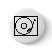 record player turntable icon buttons