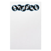 Record Row Blue stationery by atomic50s Record Row Blue stationery