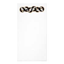 Record Row Brown - Orange photo cards by atomic50s Record Row Brown - Orange photo cards