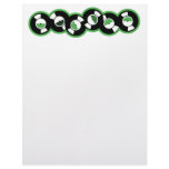 Record Row Green Letterhead Design