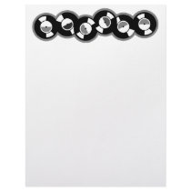 Record Row Grey letterhead by atomic50s Record Row Grey letterhead