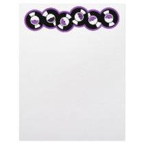 Record Row Purple Custom Letterhead