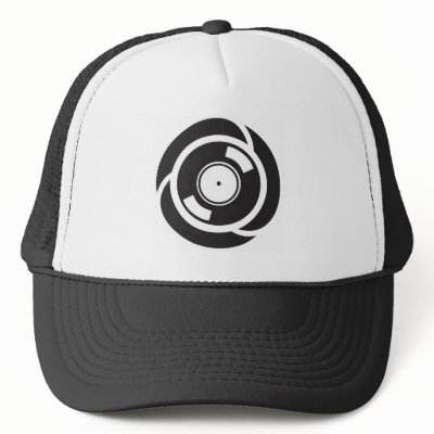 Record Spin Mesh Hats by HOTDJGEAR