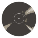 Record Sticker by 100Megaton Record Sticker