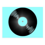 Record - You spin me right round baby Postcard