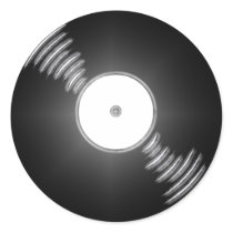 Record - You spin me right round baby stickers by Music_To_My_Ears Record - You spin me right round baby stickers