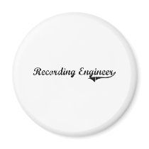 Recording Engineer Professional Job Refrigerator Magnet