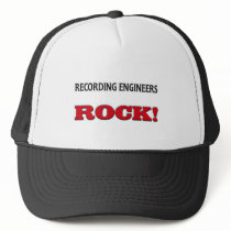 Recording Engineers Rock Trucker Hat