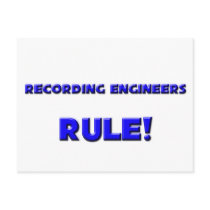 Recording Engineers Rule! Post Card