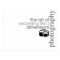 Recording Life's Dimensions postcards