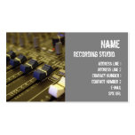 Recording Studio Business Card