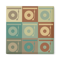 Records Pop Art magnets by 1000suns Records Pop Art magnets