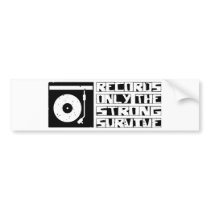 Records Survive bumper stickers