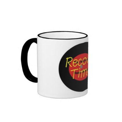 recordtime mug by jenniekurono