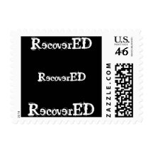 Recovered Recovery aa Postage