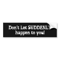 Recovered Recovery Aa Suddenly Bumper Sticker bumper stickers by INTHEPRESENT Recovered Recovery Aa Suddenly Bumper Sticker bumper stickers
