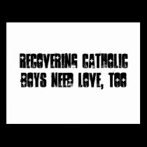 Recovering Catholic Boy Postcard postcards