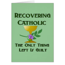 Recovering Catholic cards