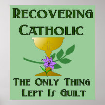 Recovering Catholic Poster