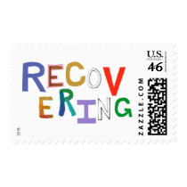 Recovering healing new beginning funky word art stamps