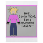 Recovering Mom Pink Full Color Flyer