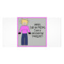 Recovering Mom Pink Picture Card