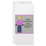 Recovering Mom Pink Rack Card