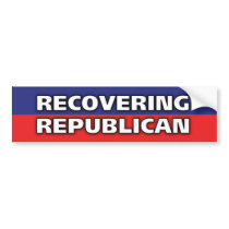 Recovering Republican Bumper Stickers