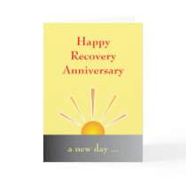 Recovery Anniversary Card