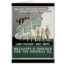 Recovery is Possible for the Mentally Ill Cards