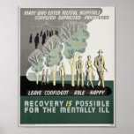 Recovery is Possible for the Mentally Ill posters