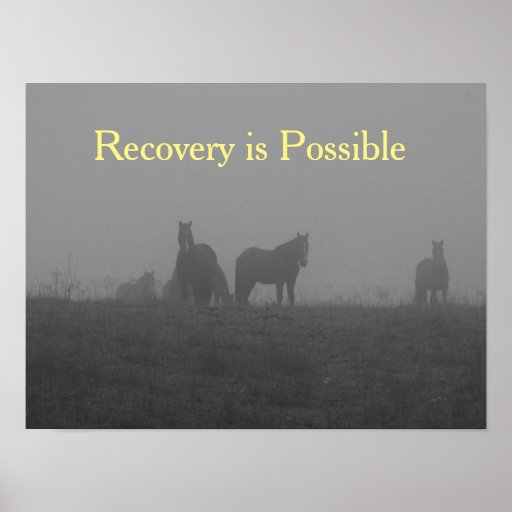 Recovery Motivational Poster Zazzle
