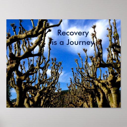 Recovery poster | Zazzle