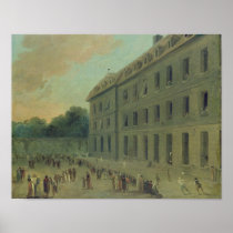 Recreation at the Saint-Lazare Prison Poster