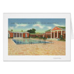 Recreation Bldg Interior Court and Pool View cards
