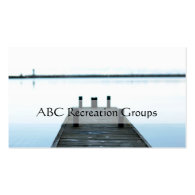 recreation business card business card template