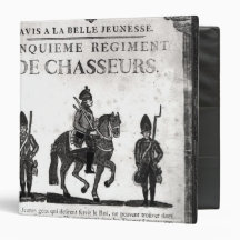 Recruitment poster for the Fifth Regiment 3 Ring Binder
